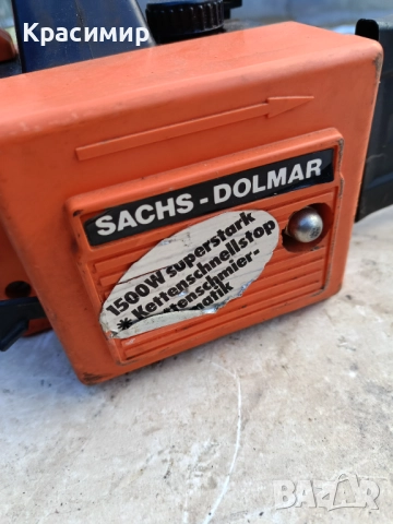 Електрическа резачка "DOLMAR", отлично работещо и визуално състояние, снимка 2 - Моторни триони/резачки - 52919710