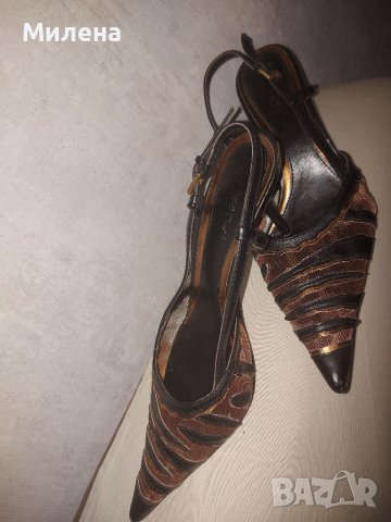 Летни елегантни сандали 38 номер, снимка 3 - Дамски елегантни обувки - 40791586