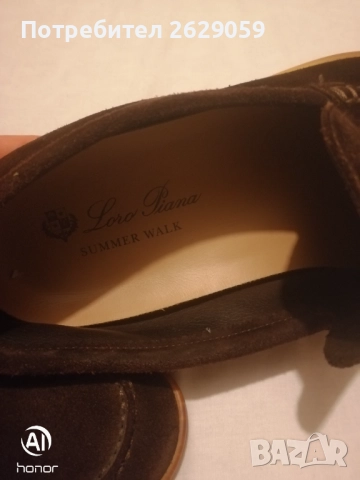 Мъжки мокасини Loro Piana, снимка 2 - Маратонки - 51672101