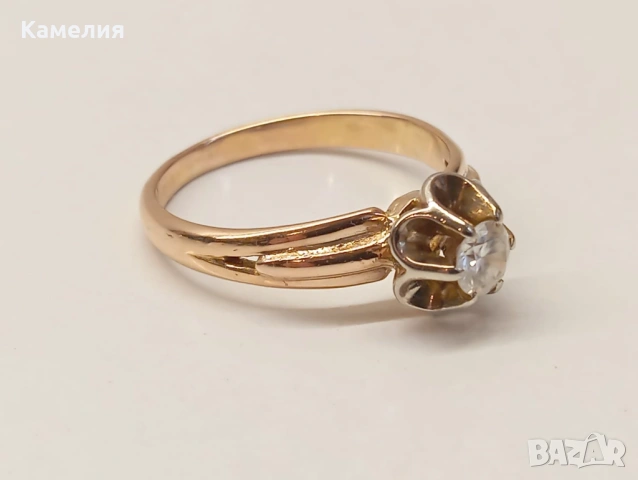 Руско злато , снимка 2 - Пръстени - 53926916