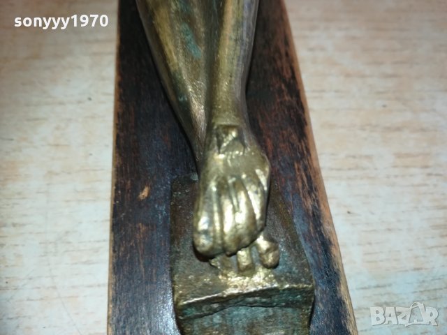 поръчан-тежък масивен кръст-мед/месинг 2301211906, снимка 14 - Колекции - 31530573