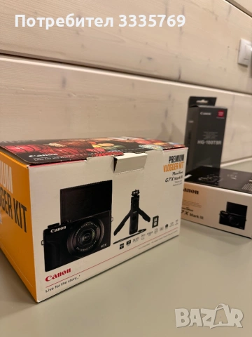 Canon G7X Mark III , снимка 3 - Фотоапарати - 54071399