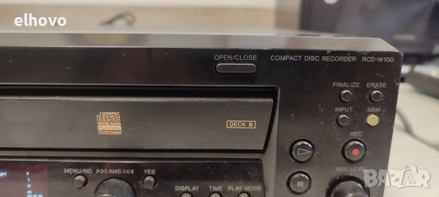 CD recorder Sony RCD-W100, снимка 8 - Ресийвъри, усилватели, смесителни пултове - 53201040