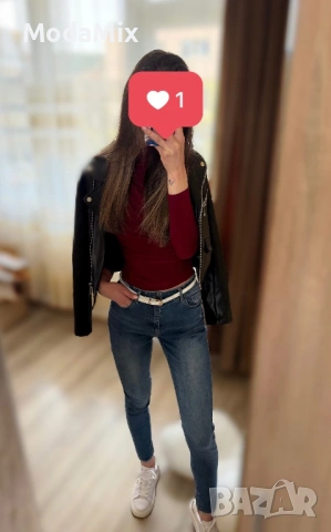 💙 Тъмносини дънки по тялото – стил и удобство в едно 💙, снимка 2 - Дънки - 54194541