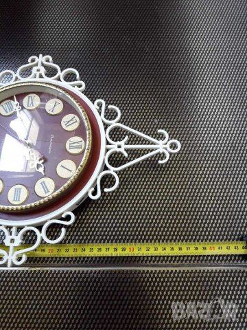 Стар стенен часовник -Янтар , снимка 9 - Антикварни и старинни предмети - 29668142