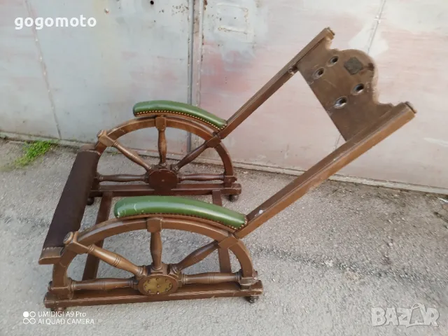 ПРОДАДЕН Стол, кресло, фотьойл, донесен от USA, LIMITED EDITIONS, OLD TEXAS CHAIR, УНИКАТ, снимка 18 - Столове - 50076891