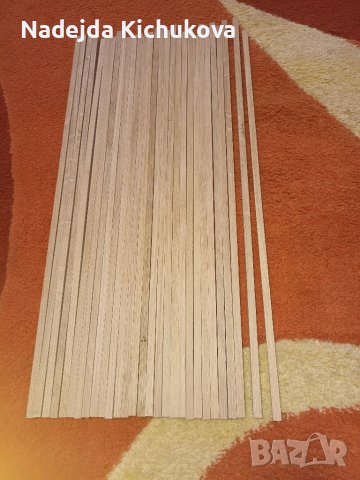 Дъбови пръчки за направата на кафез на птици.Дължина около 60 см.Тези са 62-64 см.Бройката 1 лв., снимка 2 - За птици - 39518483