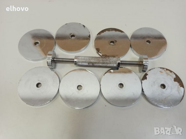 Дъмбел 10кг, снимка 3 - Фитнес уреди - 31240821