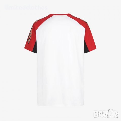 GIVENCHY Rare Three Tone Logo Мъжка Тениска size S, снимка 2 - Тениски - 35299017