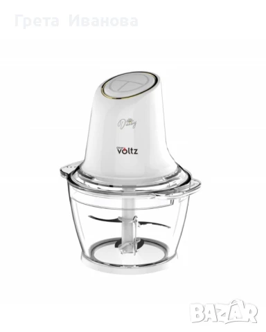 Чопър Volts стъклена кана