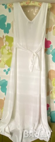 Abercrombie&Fitch нова дълга рокля шифон,М/Л размер, снимка 3 - Рокли - 30139698