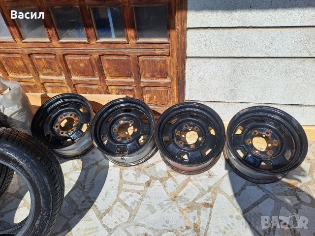 4 бр. Железни джанти 15 цола за Opel Frontera