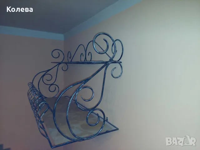 Цветарник ковано желязо, снимка 6 - Други стоки за дома - 47833057