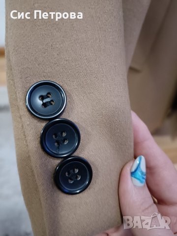 Мъжко бежаво палто, снимка 4 - Палта - 39815074