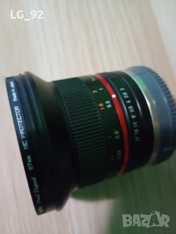 Walimex 12mm f 2.0 NCS - Sony E Обектив, снимка 4 - Обективи и филтри - 51217994