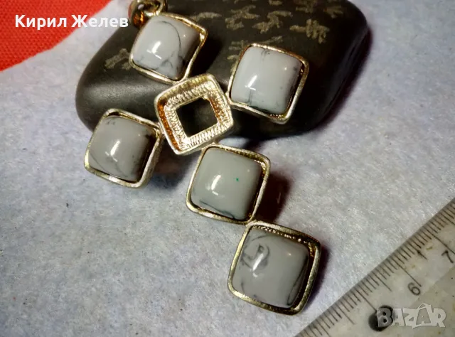 ИНТЕРЕСЕН ФЕШЪН АРТ СРЕБРИСТ КРЪСТ 48887, снимка 6 - Колиета, медальони, синджири - 48842408