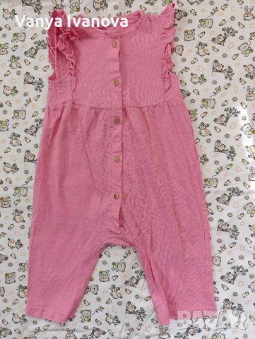 H&M дантелена рокличка и ромпър 6-9 месеца, снимка 7 - Бебешки рокли - 49243454