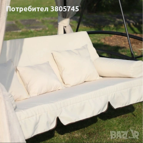 Луксозна градинска шатра с люлка и функция сън за пълен релакс, снимка 8 - Градински мебели, декорация  - 53374213