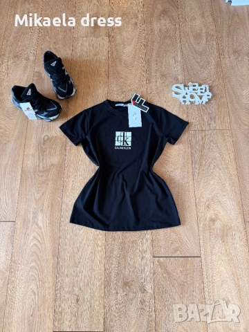 Страхотен ежедневен тишърт от Calvin Klein в черен цвят. Нов и неносен.С М Л размер, снимка 5 - Тениски - 53882213