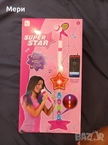 Детски микрофон на стойка