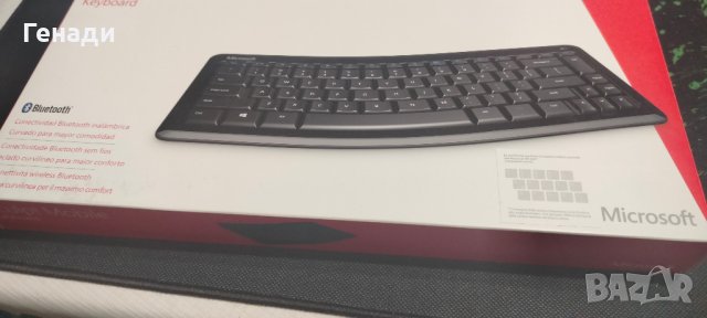 Bluetooth Microsoft mini keyboard, снимка 2 - Клавиатури и мишки - 39491797