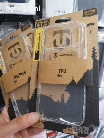 iPhone 17 Pro , iPhone 17 Pro Max прозрачни гърбове TACTICAL, снимка 2 - Калъфи, кейсове - 51695016