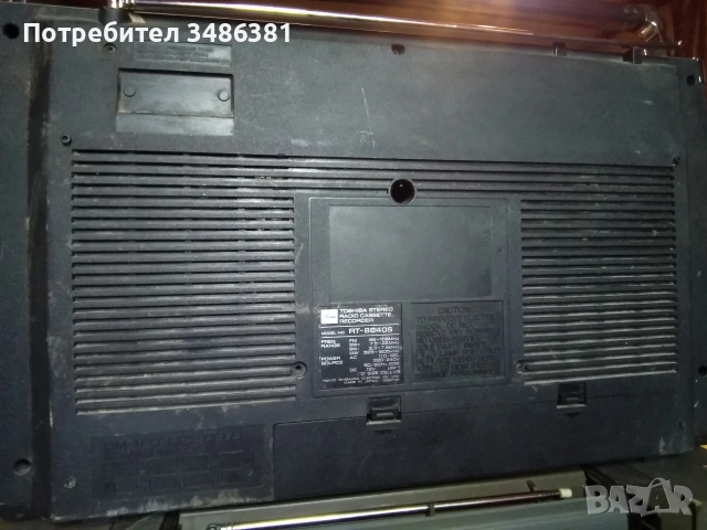 TOSHIBA RT 8840, снимка 5 - Радиокасетофони, транзистори - 54165986