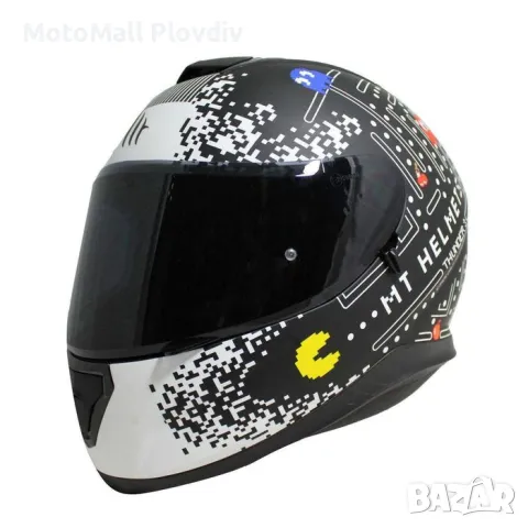 Каска MT Thunder 3 SV Packman Промоция!!! мото мотор писта ПРОМО!, снимка 2 - Аксесоари и консумативи - 49193285