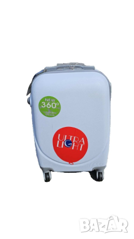 Куфар за ръчен багаж SUPER LIGHT 55x36x22-360 градуса колела, снимка 11 - Куфари - 44806297