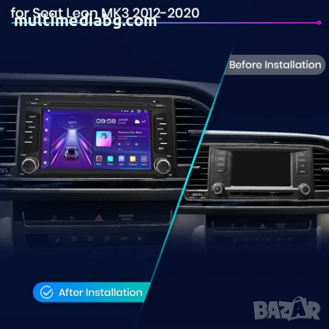Seat Leon MK3 [2012-2018] 7инча Мултимедия Навигация Android, снимка 2 - Аксесоари и консумативи - 51106946