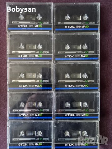 Аудио касети TDK MA-90  Metal Tape Cassette