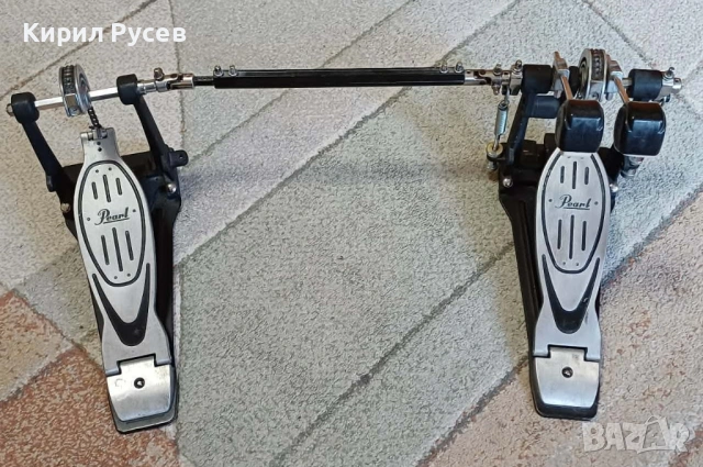 Двоен педал за барабани Pearl, снимка 7 - Ударни инструменти - 54162706