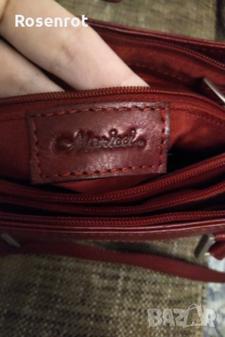 Намалена Maricci оригинална чанта естествена кожа, снимка 3 - Чанти - 30248877