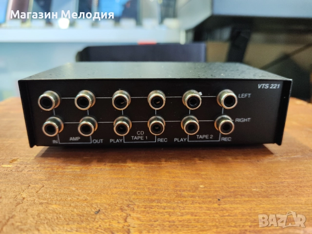 Превключвател за входове за усилвател VTS 211 Taperecorder Switch, снимка 6 - Ресийвъри, усилватели, смесителни пултове - 51770005