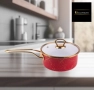 Касерола с капак Goldmann, 1.5л./2л., Емайл, Индукция, снимка 2