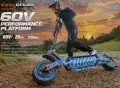 НОВО!!! Електрическа Тротинетка Kukirin G4 Ultra 2x1000W 60V/20Ah, снимка 6
