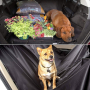 Подложка за задни седалки, постелка за куче, протектори за авто седалки, снимка 2