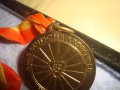 СТАР РЯДЪК КОЛЕКЦИОНАРСКИ СПОРТЕН ПОЗЛАТЕН БРОНЗОВ НЕМСКИ МЕДАЛ с ЛЕНТА 30637, снимка 8
