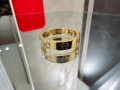 CARTIER Love Gold 1 Diamond Small Model Пръстен, снимка 2