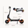 Eлектрически скутер/тротинетка Quickwheel D5 5000W,48V/35Аh,12 inch, снимка 4