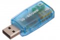 Външна звукова карта USB към Аудио, снимка 1 - Кабели и адаптери - 29260511
