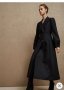 Дамско палто Ваяна, черно, от вълна и кашмир, снимка 4