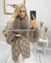 Дамско луксозно палто кашмир вълна лисица Gucci код 84, снимка 1 - Палта, манта - 35155614