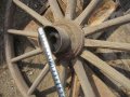 ---Колело от каруца 76 см  и др. колелета, със синджир за полилей, снимка 8