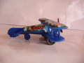 Ikar 7 стара играчка самолетче SP-PBK самолет крила перка, снимка 4
