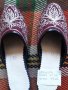 Автентични родопски чехли изработени от качествен вълнен плат. , снимка 1
