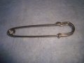СТАРА СРЕБРСТА ИГЛА ФИБУЛА РЕТРО НАКИТ УКРАШЕНИЕ БРОШКА 92781, снимка 3