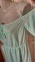 Ежедневна рокля в цвят мента🍀♥️M/L,L,XL♥️🍀арт.4447, снимка 4