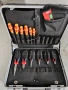 куфар Wurth с клещи Knipex и отвертки Wera 340€, снимка 1