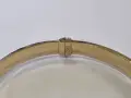 Твърда златна гривна модел Cartier – 14К (585) / 10.28 гр., снимка 6